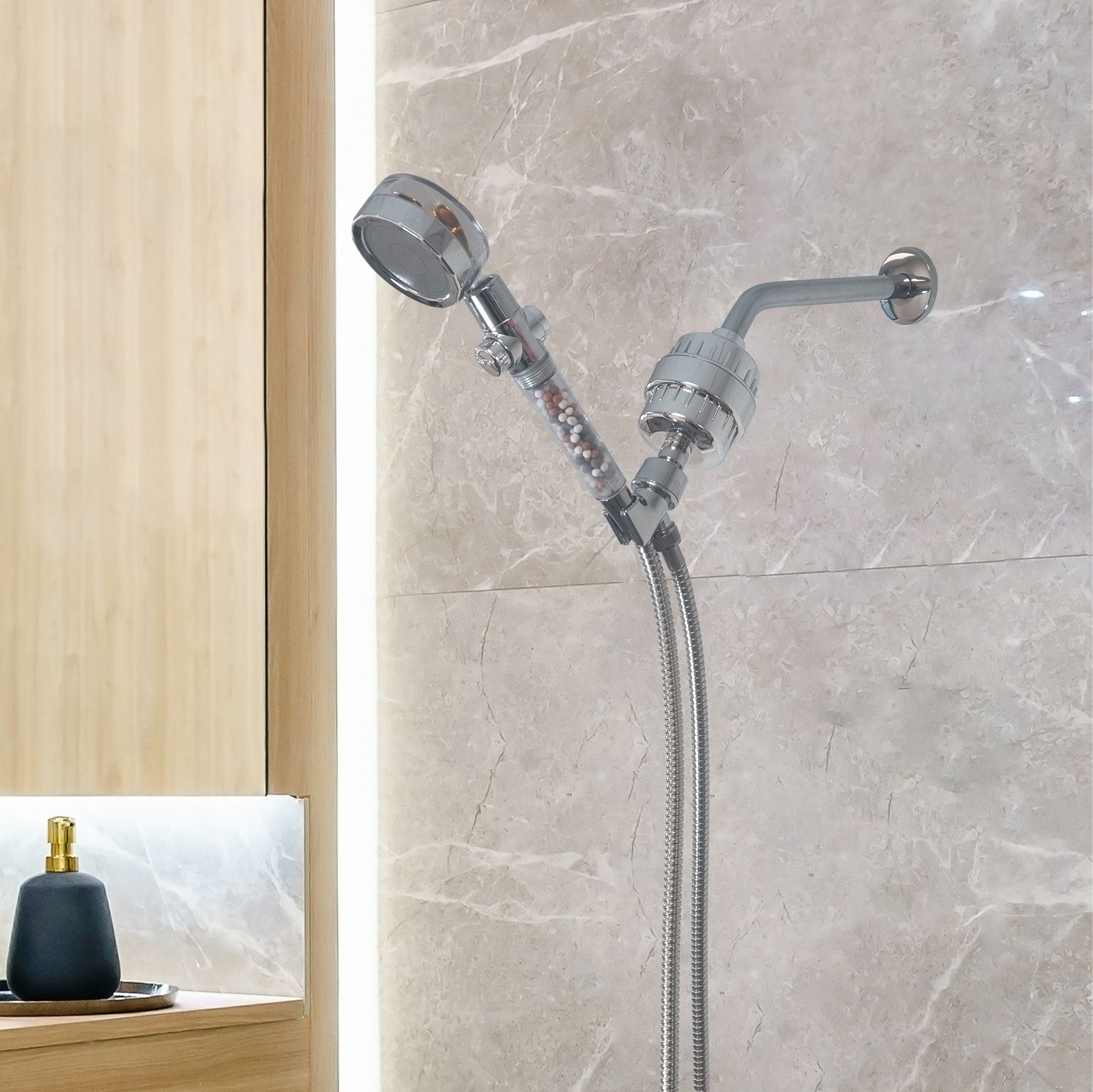 TurboFan Showerhead Complete Shower Kit