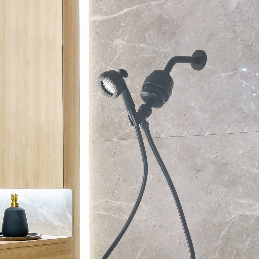 طقم دش كامل لرأس دش سبا للكلاب