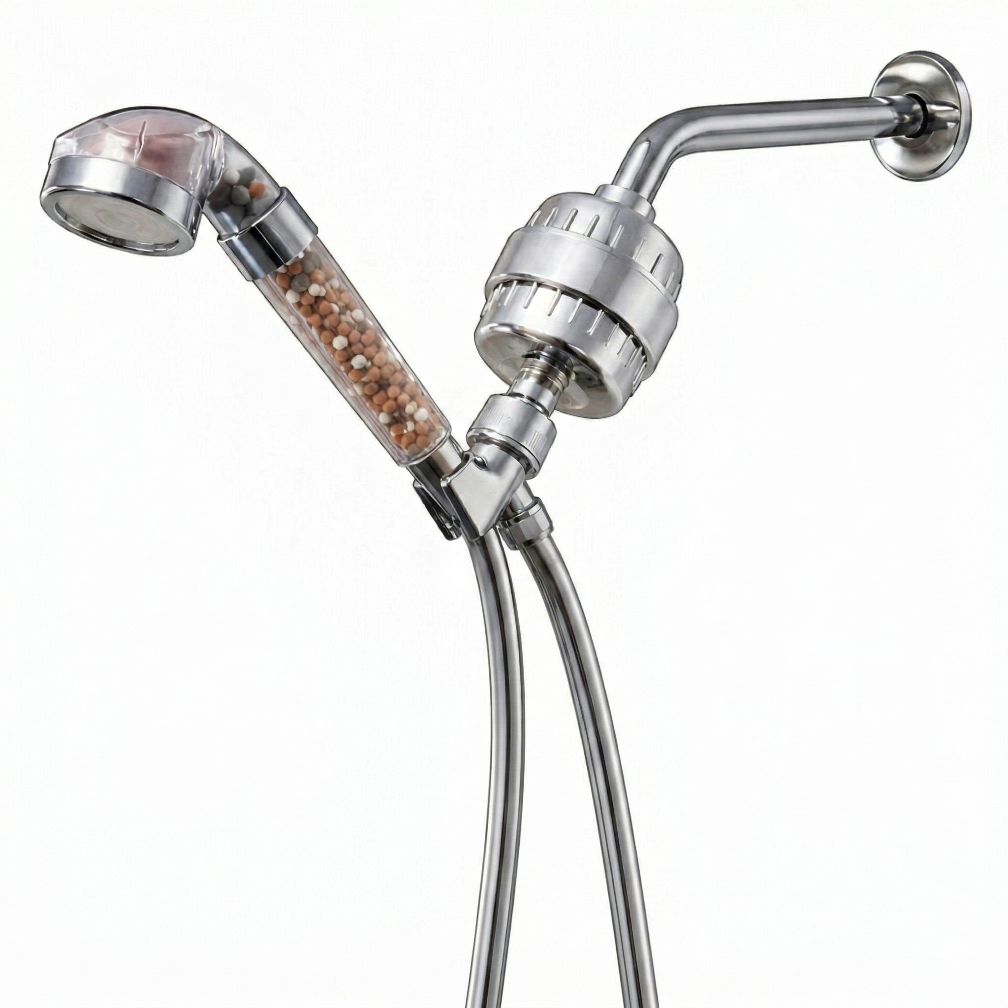MineralStream™ LED Ionic Shower Head