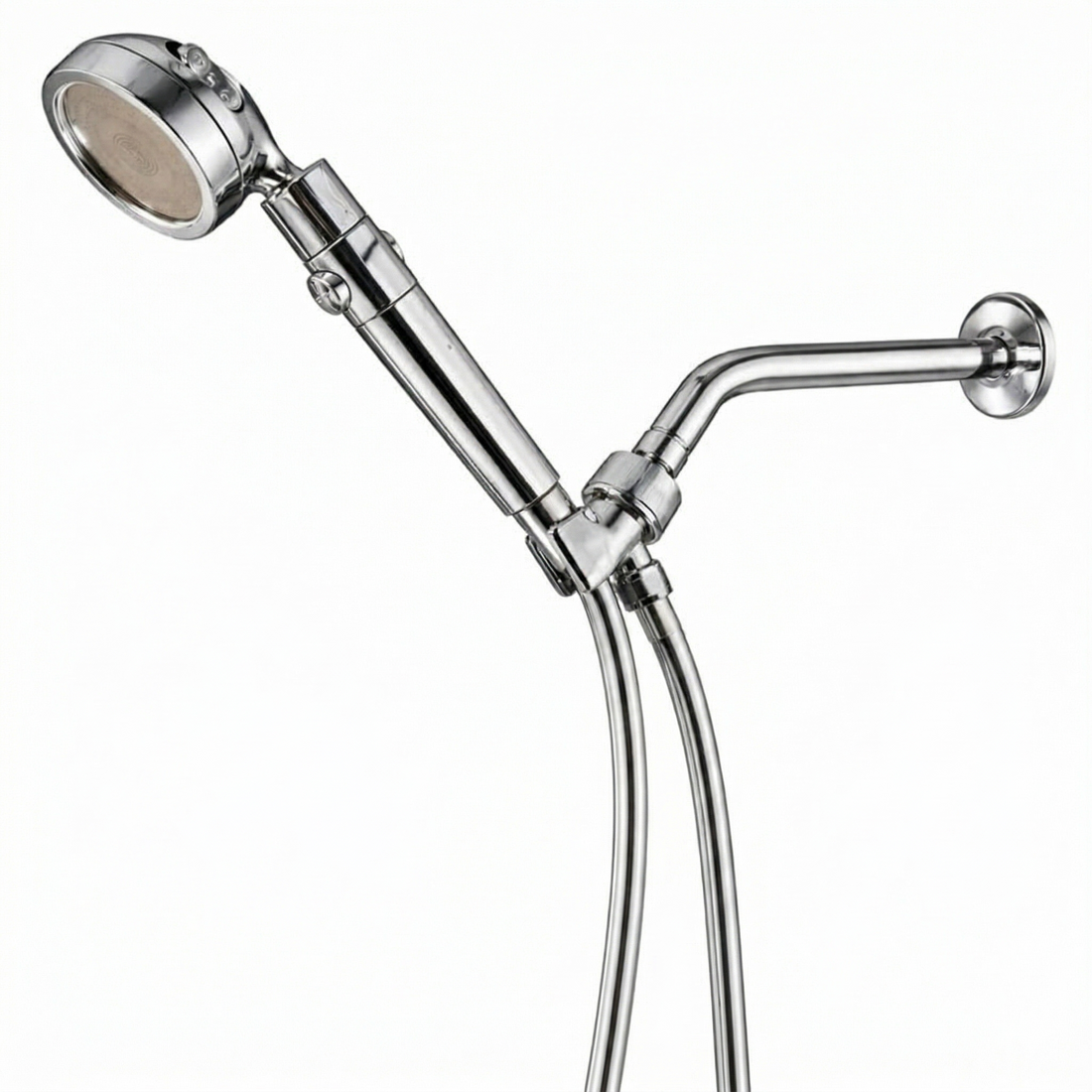 MineralStream Duo Shower Head Showerhead Shower Essentials Kit