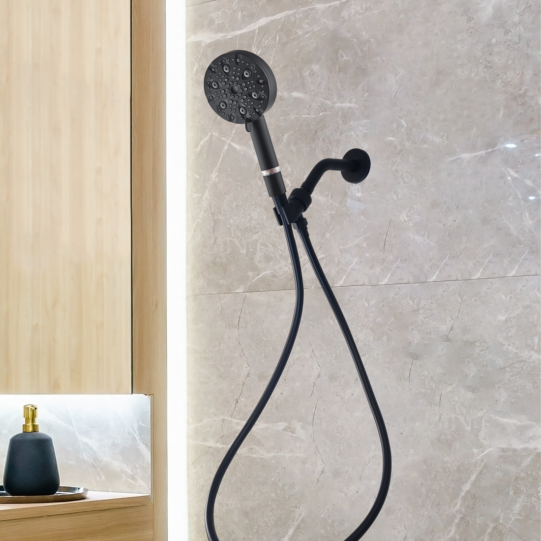 Luxe 9 Mode Mode Shower Duffers Kit