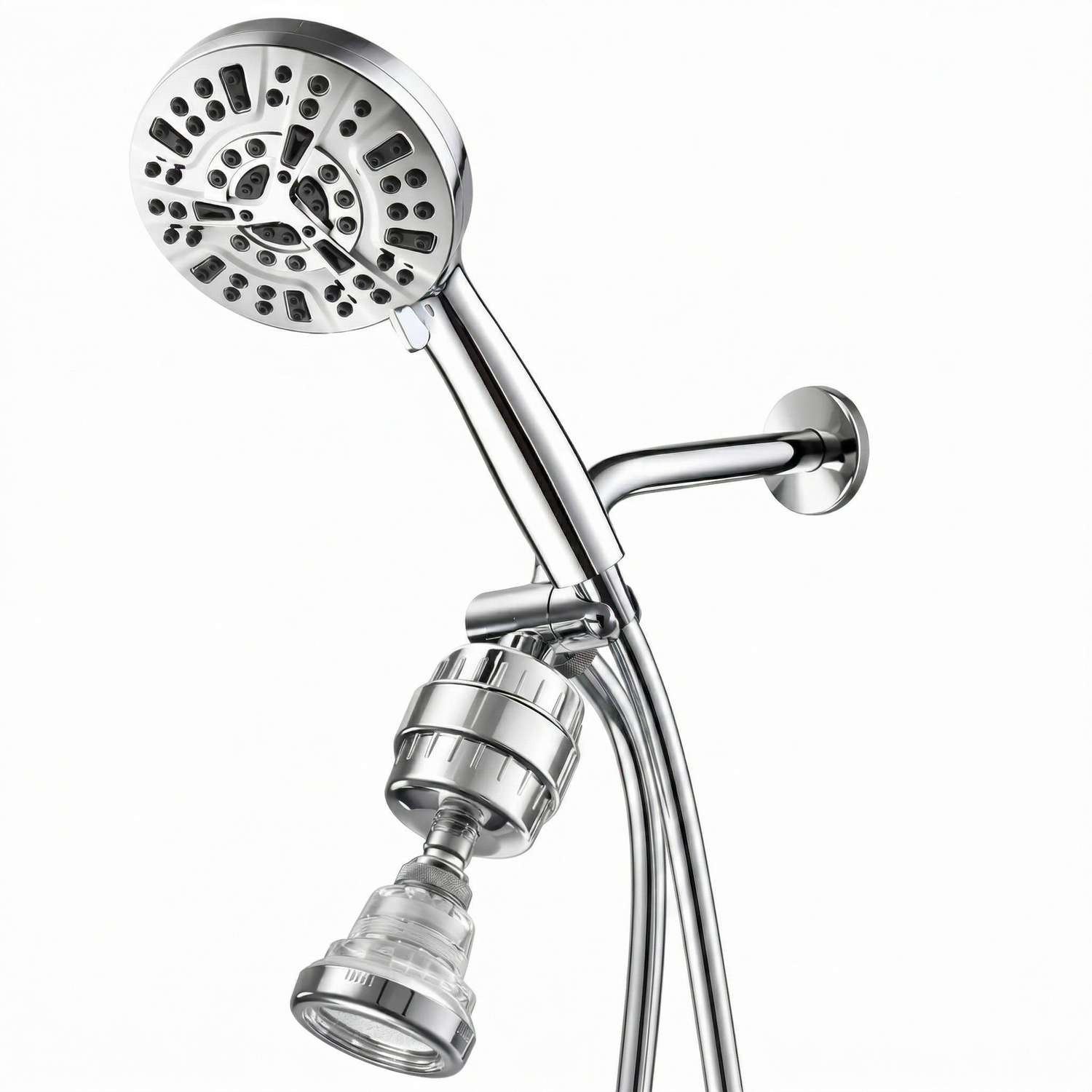 رأس دش MineralStream Luxe ذو 10 أوضاع بالضغط العالي (مصفى)